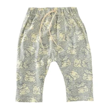 Штаны-шаровары для мальчиков, короткие штаны летняя одежда с героями мультфильмов, животными, слоном для маленьких девочек короткие штаны для детей одежда камуфляжная одежда для малышей Шорты-шаровары с рисунком