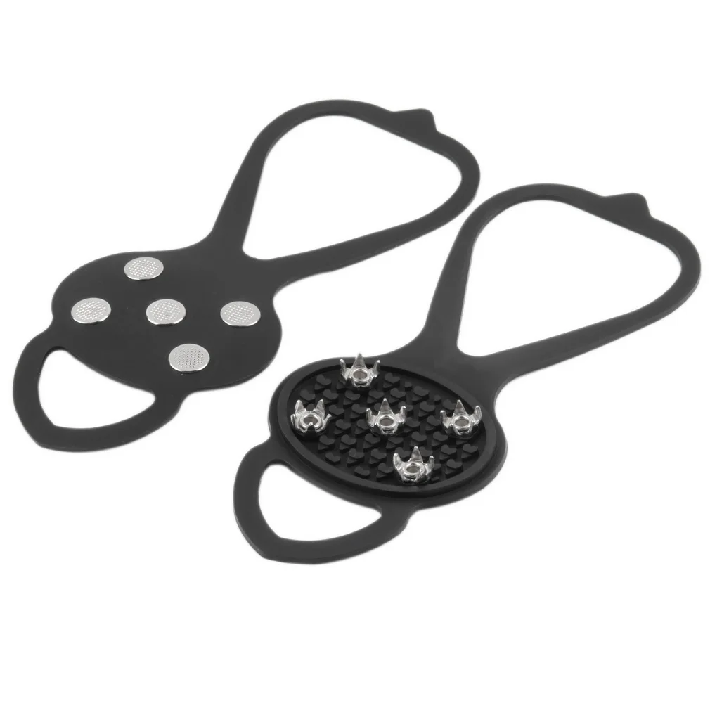 

1 Pair the skating claw ice gripper Ice Snow Ghat Non-Slip Spikes crampon Shoes Boots Grippers Crampon Walk Cleats hot selling