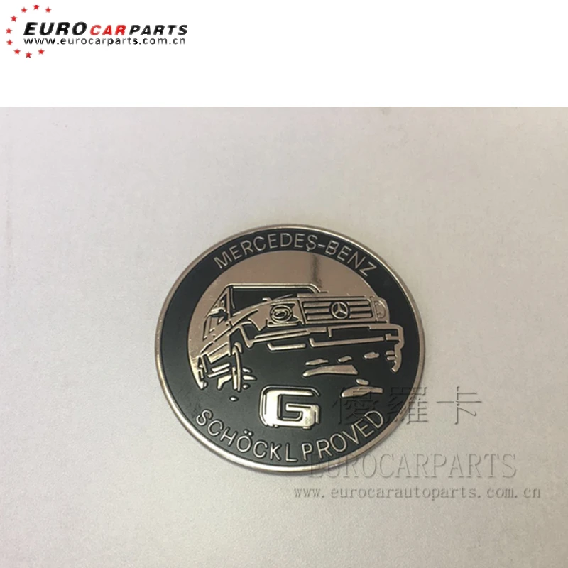 

Stainless Steel G Class G500 G550 G350 G63 G65 35th Anniversary emblems car accessories