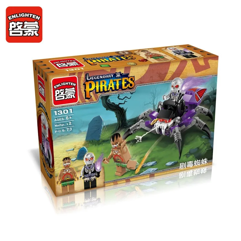 Enlighten Models Building toy Compatible with Lego E1301 73pcs Spider Blocks Toys Hobbies For Boys Girls Model Building Kits Enlighten Models Building toy Compatible with Lego E1301 73pcs Spider Blocks Toys Hobbies For Boys Girls Model Building Kits