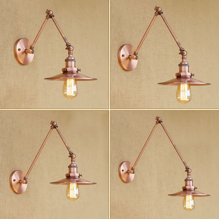 

Swing Long Arm Wall Lamp Vintage LED Wandlamp Retro Wall Light Fixtures Style Loft Industrial Wall Sconce Appliques Murale