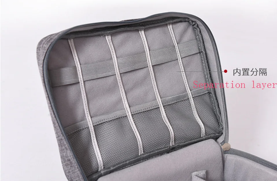 Travel Organizador Portable Digital Accessories Gadget Devices Organizer USB Cable Charger Tote Case Storage Bag Hot Sale        (6)