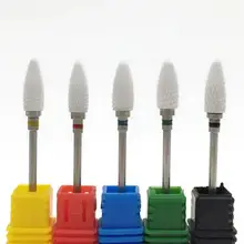 Профессиональный 1 шт. керамический фонарь, сверла для ногтей, фреза, электрическая роторная дрель, пилка для ногтей, удаляет акриловые Инструменты для гель-лака для ногтей