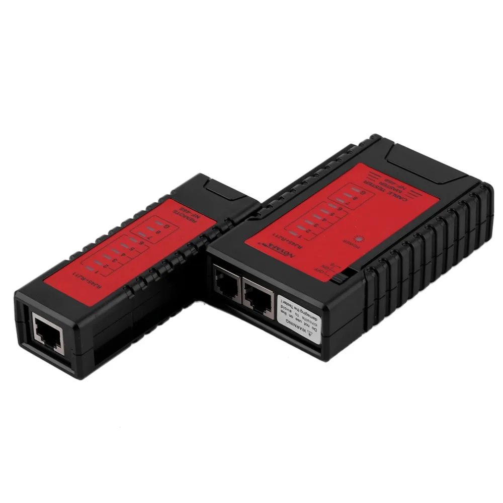 NOYAFA NF-468 Профессиональный Ethernet кабель ВКЛ-ВЫКЛ тест er RJ45 RJ11 RJ12 LAN кабель телефонная линия тест er сетевой Тест инструменты проверка