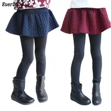 Весенне-осенние леггинсы для девочек, хлопковая юбка, леггинсы для детей, хлопковые детские штаны, детские леггинсы-пачки, штаны для малышей