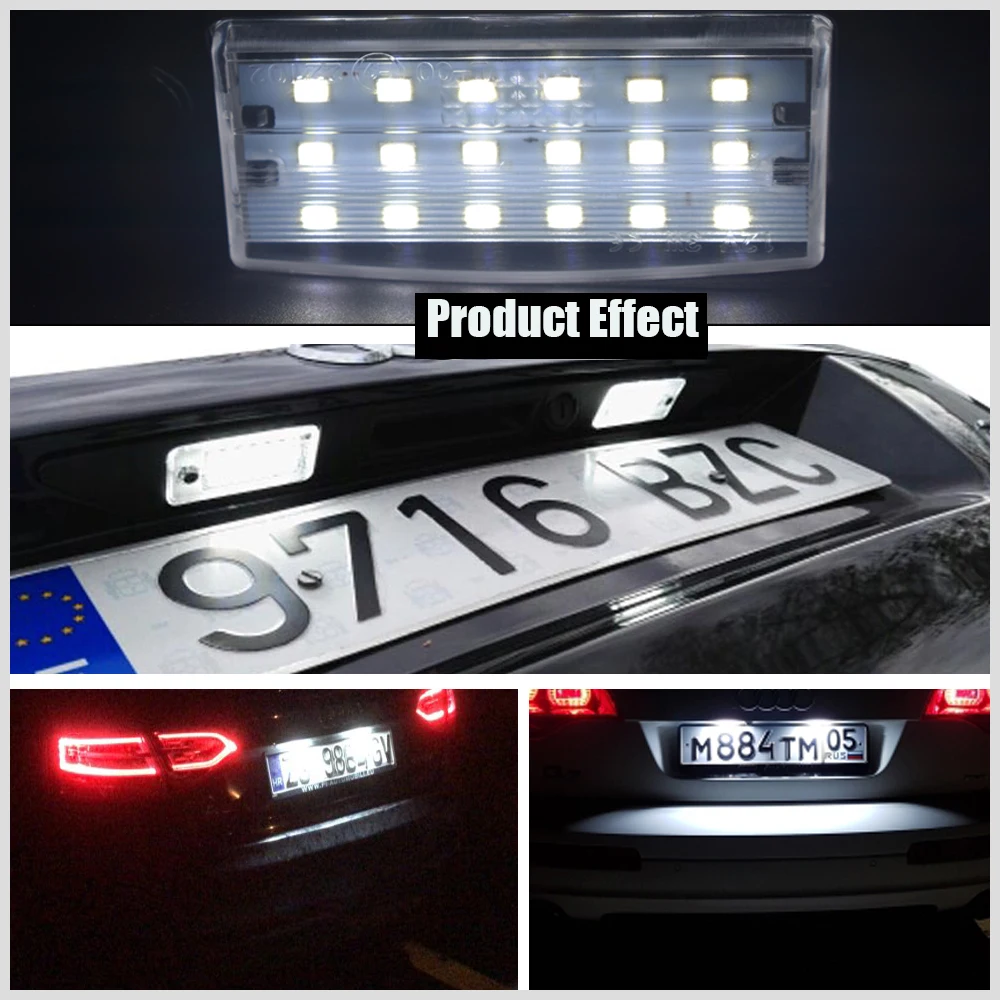 2 шт. Led подсветка регистрационного номера подсветка номерного знака для Infiniti EX25 EX35 EX37 QZ50 FX35 FX37 FX50 QX70 Nissan Altima Pathfinder Мурано космического аппарата изгой