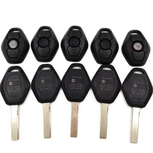 A Quality 3 button Uncut Remote Car Key Case Shell For BMW 3 5 7 Series