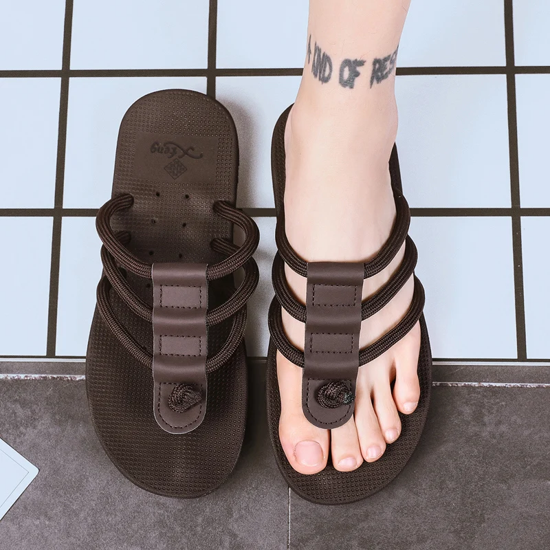 Summer Men Shoes Anti-slip Outdoor Boy Crocs-Shoes Comfortable Beach Openwork Slippers Sandalias Mujer 2019 Male Shoes 907513