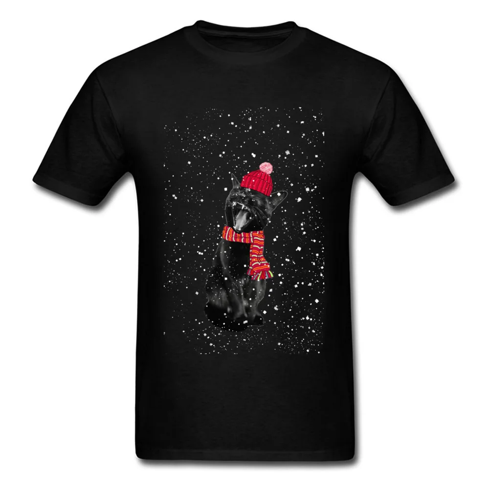 Christmas Mood 2018 New Short Sleeve Funny Top T-shirts 100% Cotton O-Neck Boy Tops Shirt 3D Printed Tops Shirts April FOOL DAY Christmas Mood black