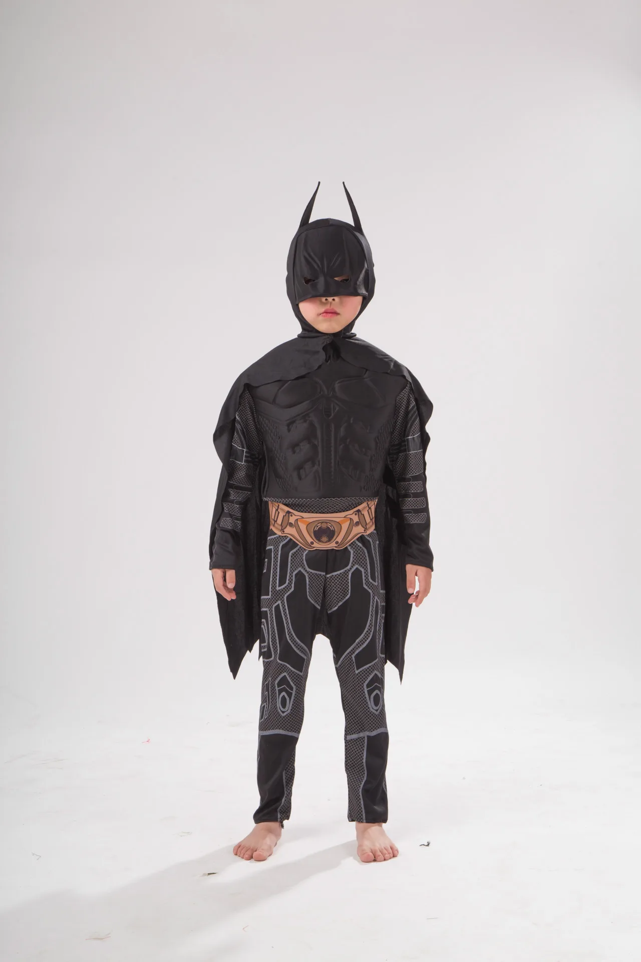 Man Masquerade Super Hero Batman Boys Halloween costume dress up Party Bat Mask