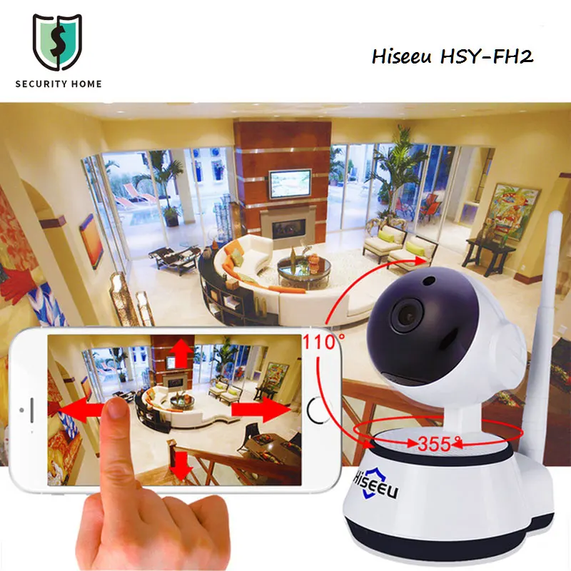 Hiseeu Home Security IP Camera Wireless Smart WiFi Camera WI FI Audio ...