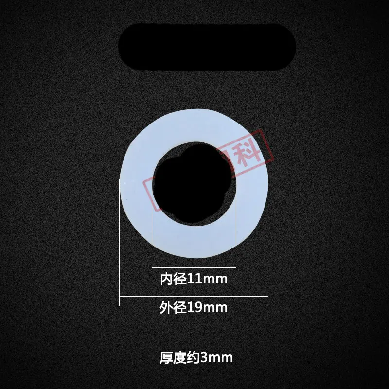 20pcs 19*11*3mm Bellows gasket / seal outlet pipe / silicone gasket seals