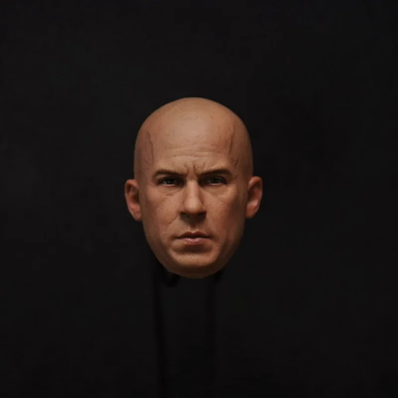 1/6th масштаб фигура аксессуары Быстрый &amp Furious Вин Дизель голову лепить резные 12