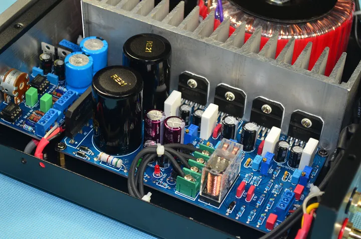 Top HIFI Finished 120W+120W LM3886 +OPA2604 dual parallel multicenter amplifier 5 Top HIFI Finished 120W+120W LM3886 +OPA2604 dual parallel multicenter amplifier 5
