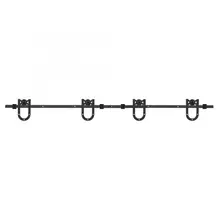 Украшение, гидрографический американский дверной шкив сарая, оборудование, подкова, односторонняя, 4 метра, двойная дверь, стеклянная наклейка, окно