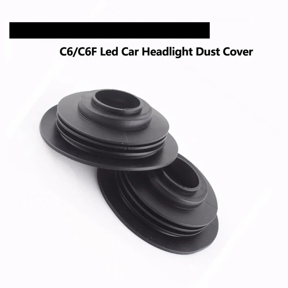 

2Pcs Car LED C6 Dust Cover COB Chip LED HEADLIGHT KIT H1 H3 H4 H7 H8 H9 H11 H13 9004 9005 9006 9007 880 5202