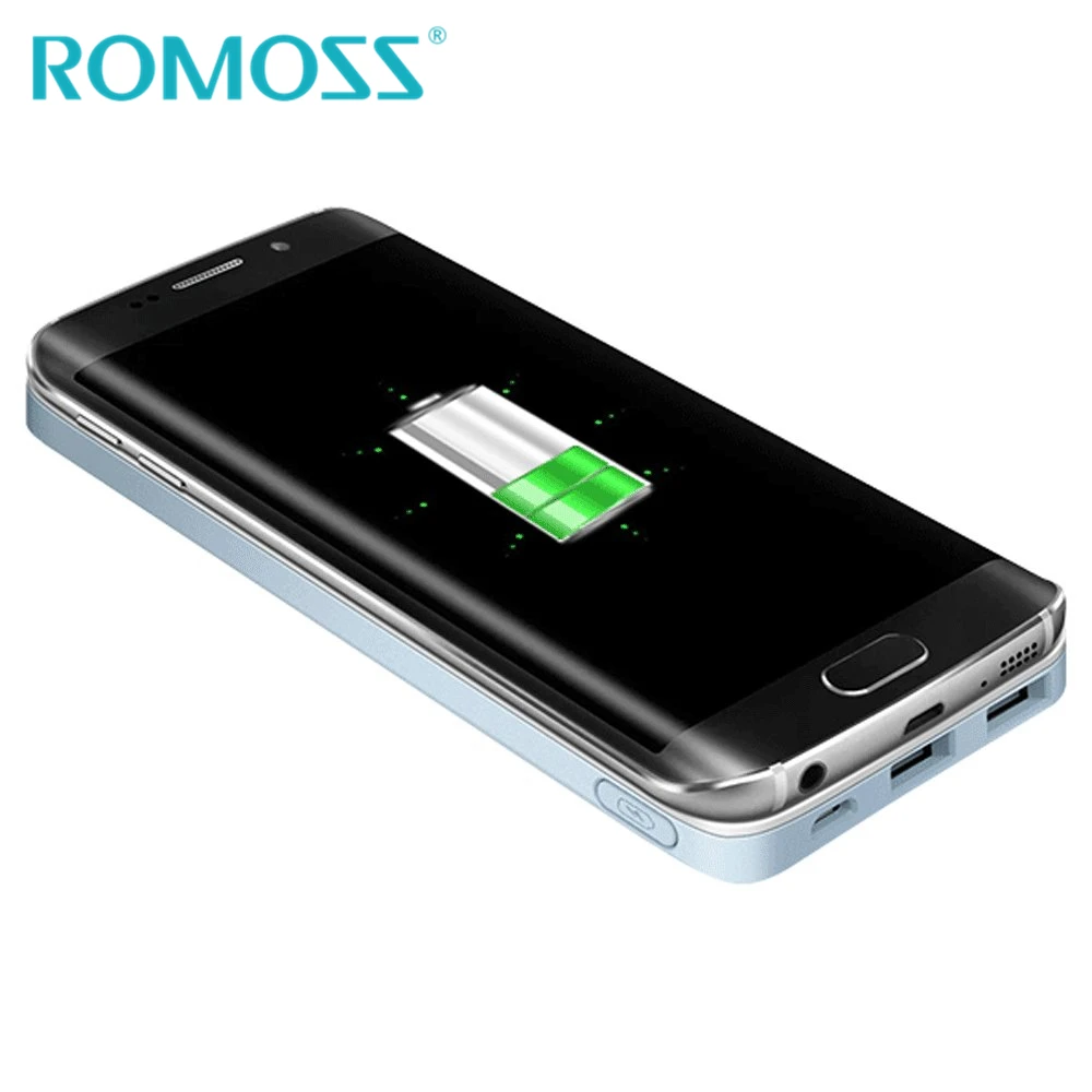 bilder für Neue Ursprüngliche ROMOSS Wireless Power Bank 5000 mAh Handy-ladegerät Externe Batterie Power Pack Aushilfsenergien-bank-aufladeeinheits-fall Gebühr für Samsung bilder für Neue Ursprüngliche ROMOSS Wireless Power Bank 5000 mAh Handy-ladegerät Externe Batterie Power Pack Aushilfsenergien-bank-aufladeeinheits-fall Gebühr für Samsung