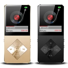 SMILYOU модный металлический HIFI MP4 плеер 16 Гб Поддержка FM радио TF карта видео мини Спорт Walkman с динамиком для телефонов