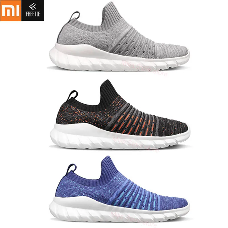 Спортивная обувь Xiaomi FREETIE легкая вентилируемая эластичная трикотажная дышащие
