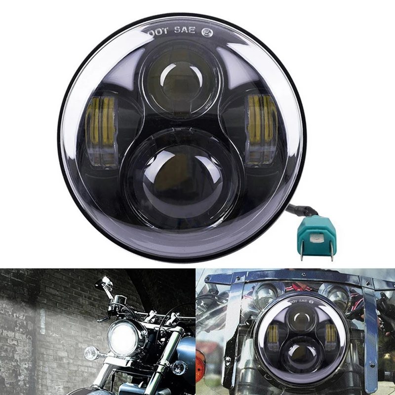 Good quality Motorcycle led headlight 40W 5.75 inch led headlamp car