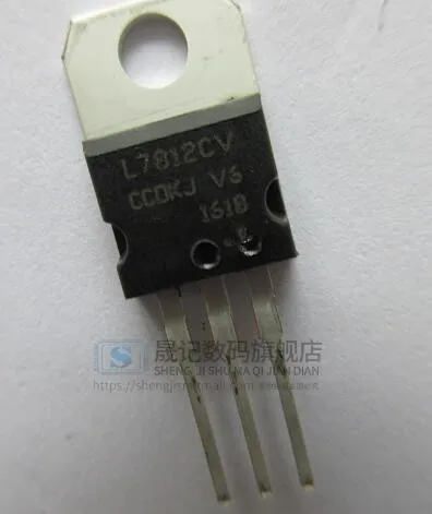1 шт. L7812CV L7812 KA7812 MC7812 регулятор напряжения 12 V 1.5A TO-220 новый оригинальный |