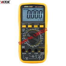 VC980 + 4 1/2 Правда RMS Цифровой Мультиметр Сопротивление Частота подсветкой универсальный стол Амперметр Multitester