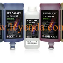 Galaxy DX-5 экологически растворителя CMYKF 5 бутылка/комплект включены флеш для Galaxy, MIMAKI, ROLAND