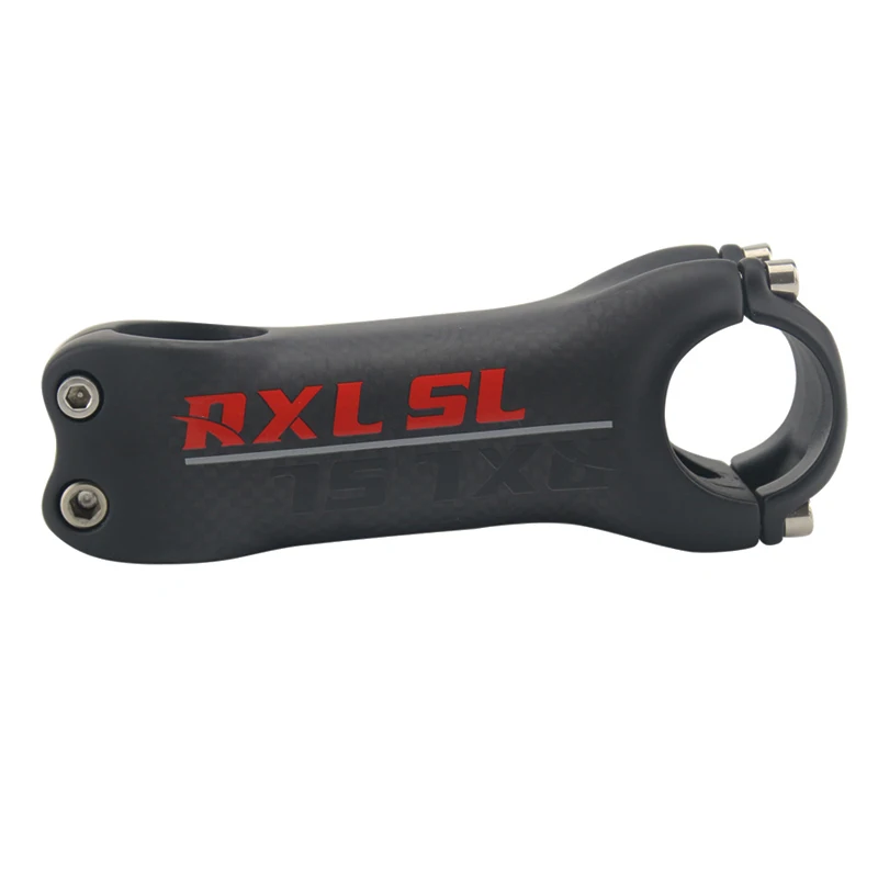 RXL SL Bicycle Stem Carbon&Aluminum Alloy 31.1-32.5mm 3K Matte 617 Degree 70-120mm Black Bike Stem MTB (3)