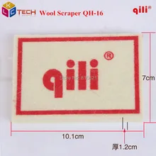 100 шт./лот Qili QH-16 DHL шерсть скребок Инструменты Пользовательский логотип скребок с печатью/pro инструменты Ракель/окна инструменты для пленки