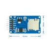 10 шт./лот Micro SD карта Мини TF кардридер-модуль SPI интерфейсы с чипом преобразователя уровня ► Фото 3/4