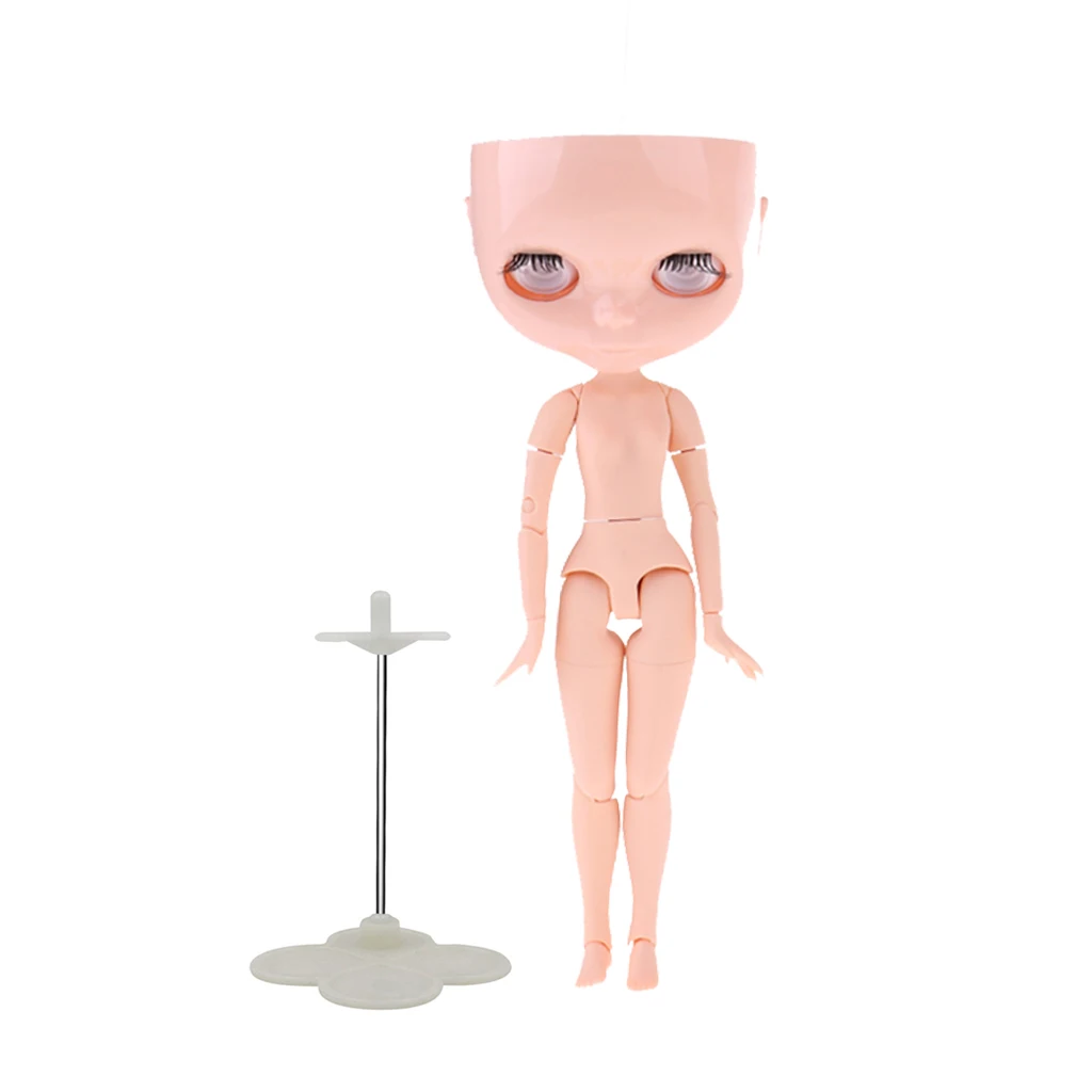 

Flexible 19 Joints Body Doll with Support Stand for 12inch RBL Neo Blythe Custom Accessories