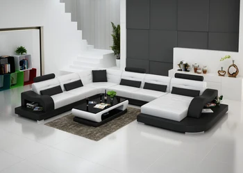 

high end IChina made modern leather couch living room leather sofa