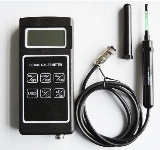 Горячая распродажа высокое качество 0 ~ 200MT 2000MT BST600 Gaussmeter Ac Dc магнитный полевой