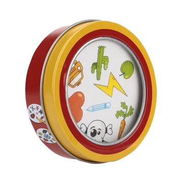 

55pcs Spot Card Family Party Entertainment spinner game Entertainment English Card Metal Box desk table game family game