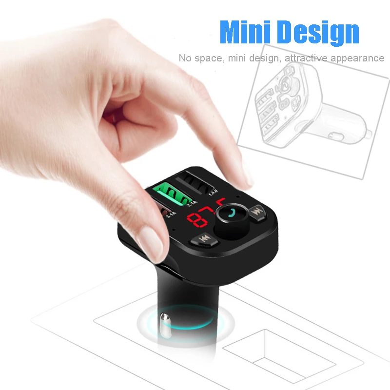 E0029 Bluetooth Handsfree FM modulator (5)