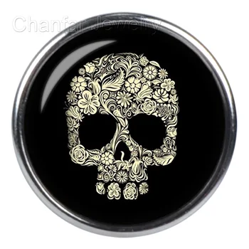 

skull snap button for DIY snap button bracelet