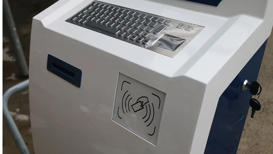  19 inch vertical touch control integrated computer touch screen inquiry machine kindergarten shuttl
