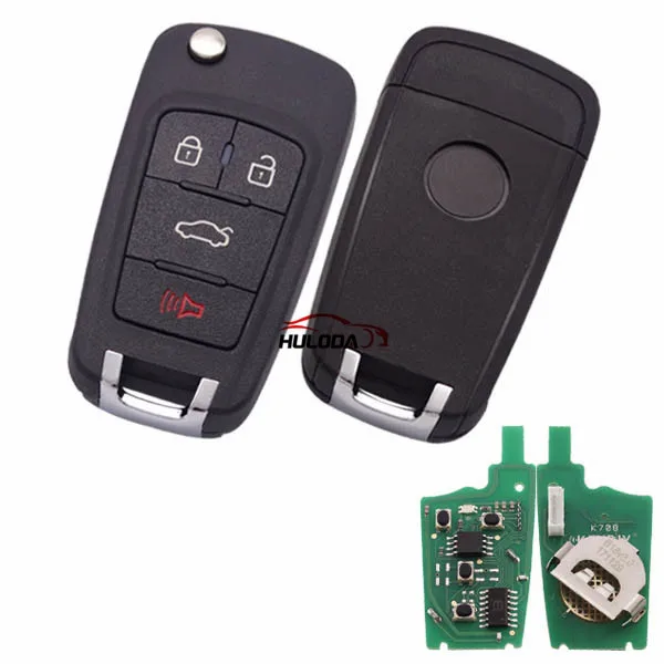 

For Chevrolet/Buick style 4 button remote key B18 for KD300 and KD900 to produce any model remote
