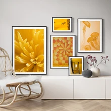 Flower jellyfish Bee Nordic Posters And Prints Wall Art Canvas Painting Wall Pictures For Living Room Scandinavian Home Decor