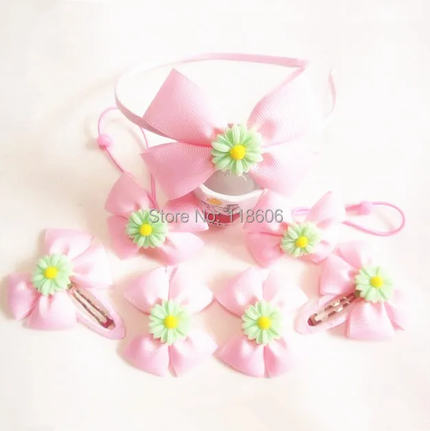 sunflower hairclip and headband4.jpg