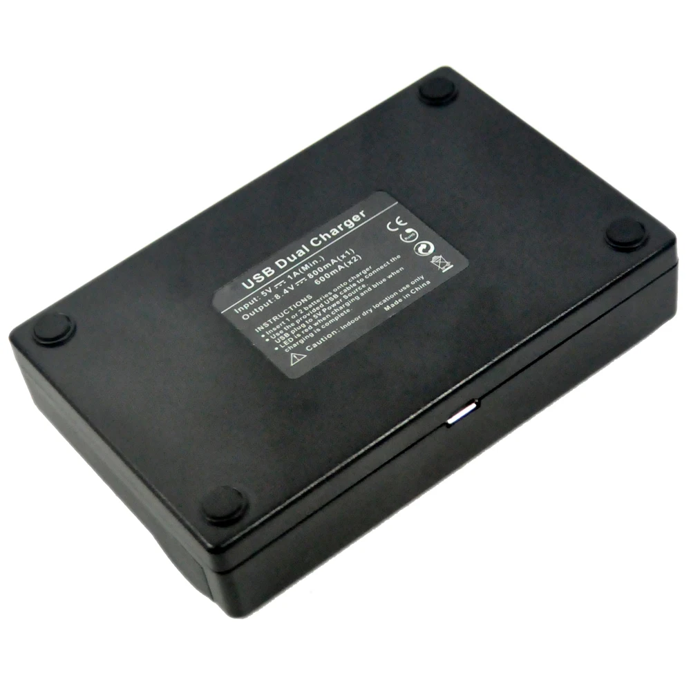 Зарядное устройство USB Dual для D LI50 L150 NP400 K10 K10D GP Grand Prix K20D цифровая камера