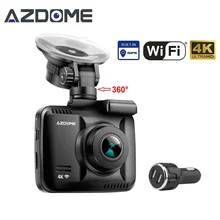 GS63H Car Dash Cam 4 K 2880×2160 P Dash Cámara Construida en GPS Del Coche de La Cámara con WiFi G-sensor Loop de Grabación de Monitoreo de Estacionamiento Azdome
