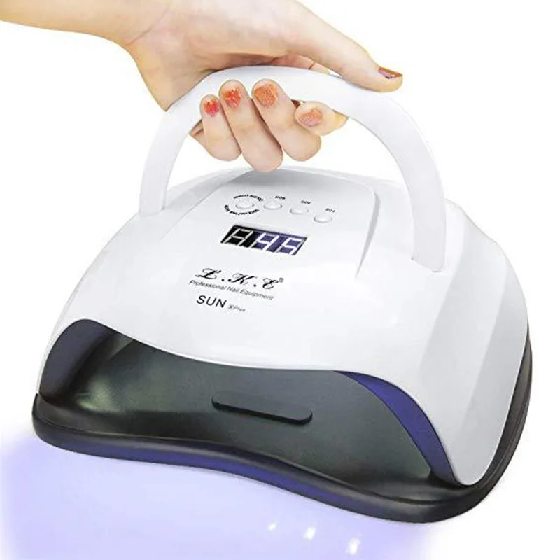 

80W Nail Dryers For Drying Varnishes Gel UV Lamp With LCD Display Timer 60s/90s/120s LED Lamp Nail For Manicure Nail Light