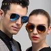 VEITHDIA marque unisexe classique concepteur hommes lunettes de soleil polarisées UV400 miroir lentille mode lunettes de soleil lunettes pour hommes ► Photo 2/6