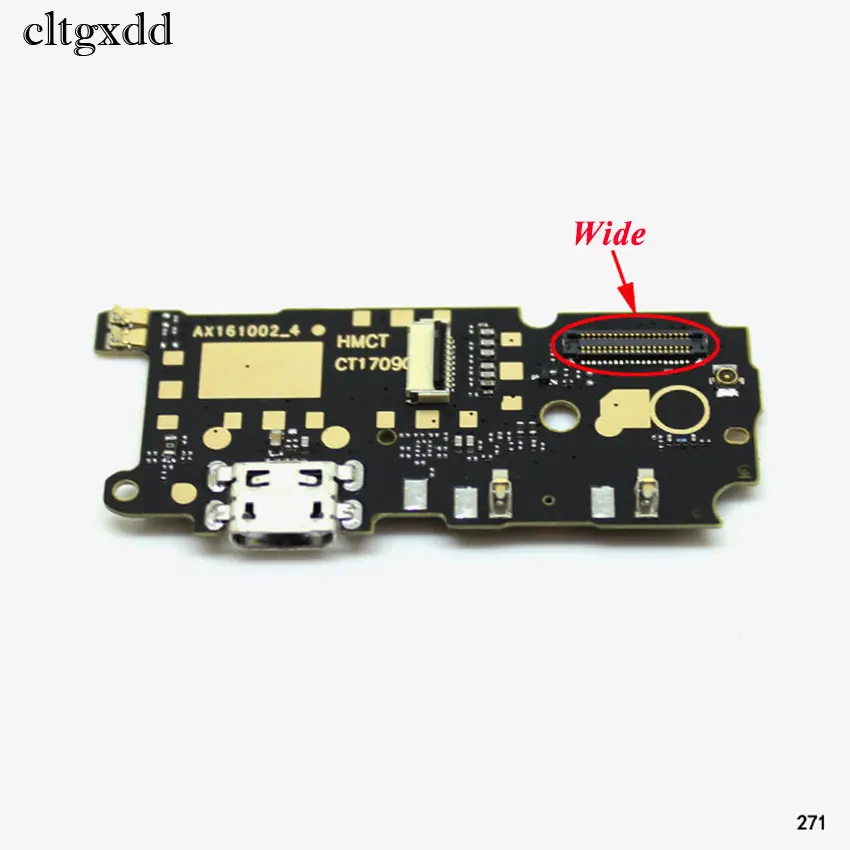 Cltgxdd 1 шт микрофонный модуль+ USB плата с зарядным портом гибкий кабель соединитель части для Xiaomi Redmi Note 3g 4G Note 2 3 4 4X 5A