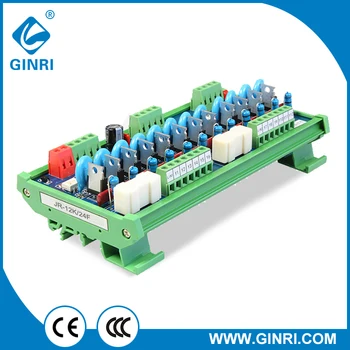 

GINRI JR-12K relay module 12 channel relay board SCR terminal block relays module PLC AC power amplifier board free shipping