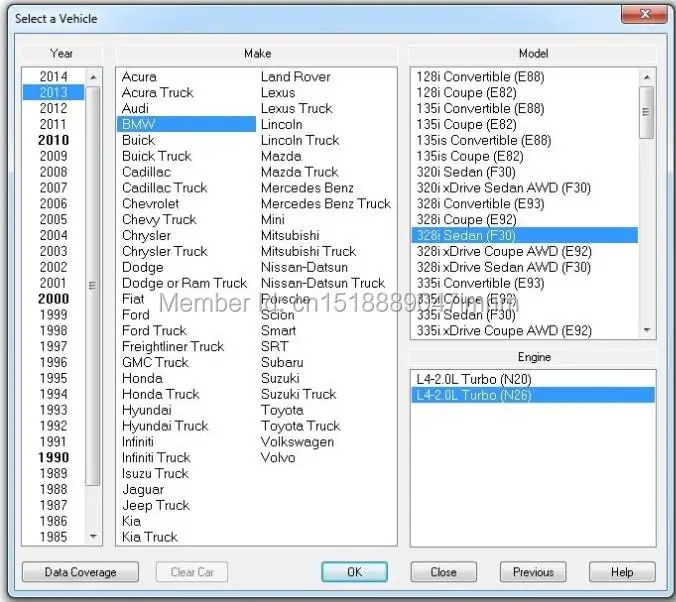 alldata 10.53 auto repair software support car model list (2)