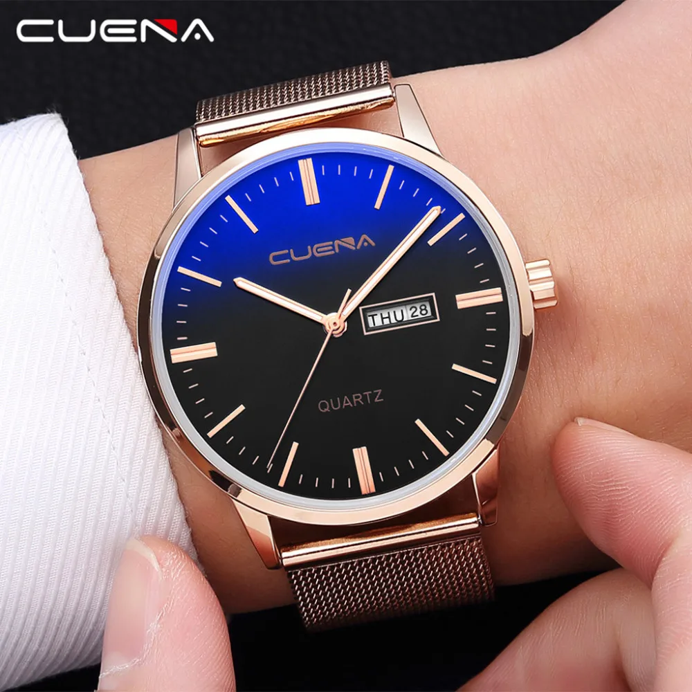 

Fashion Stainless Steel Men Watch luxury casual gold silver black Military Sport Analog Quartz WristWatch With Calendar ASL