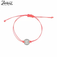 ZUUZ красная строка браслет из нержавеющей стали аксессуары ювелирные изделия пар для женщин Женский мужчины мужской серебряный золотая цепочка соединение для подвески-шарма