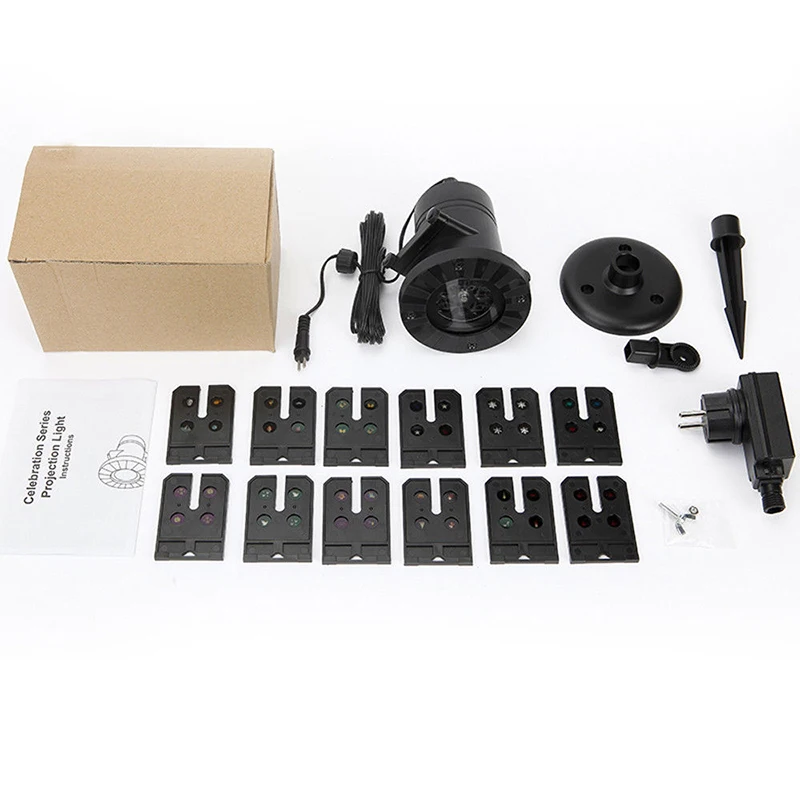 Waterproof IP65 Christmas Laser Snowflake Projector Lamp Outdoor LED Moving snow Projector Lights Home Garden Xmas Waterproof IP65 Christmas Laser Snowflake Projector Lamp Outdoor LED Moving snow Projector Lights Home Garden Xmas